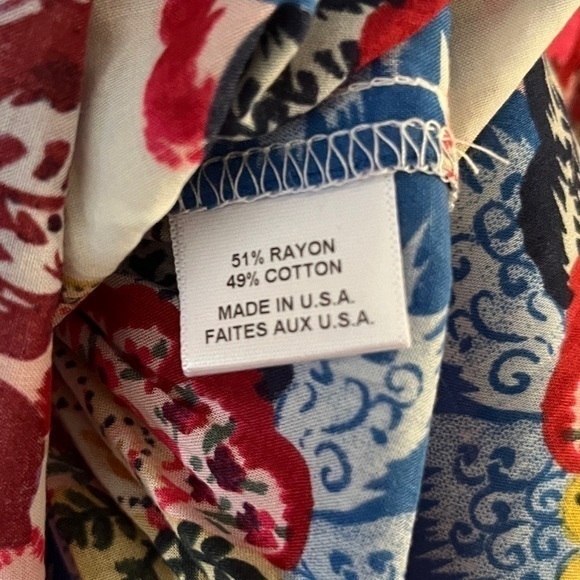 NWT MISA LOS ANGELES Honor Floral‎ Mini Dress Open Back Shift Pink Blue Size XS - Picture 15 of 16